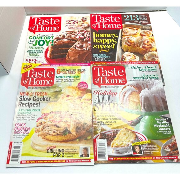 Taste Of Home Magazines Lot of 13 Mostly 2012-2016 Cooking Recipes Cookbooks - Picture 4 of 8